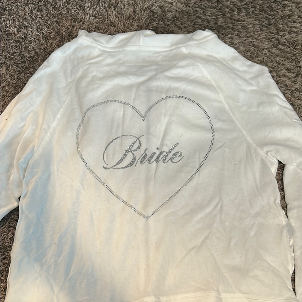 White Bride Long Sleeve Top